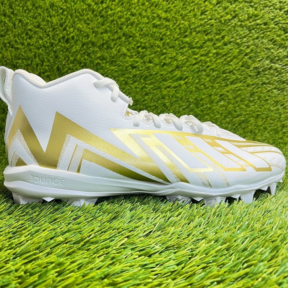 Adidas Freak Spark MD 23‎ Mens Size 12 White Running Outdoor Football Cleats
